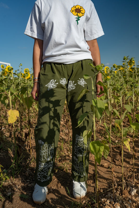 Butterfly Cargo Pants (olive)